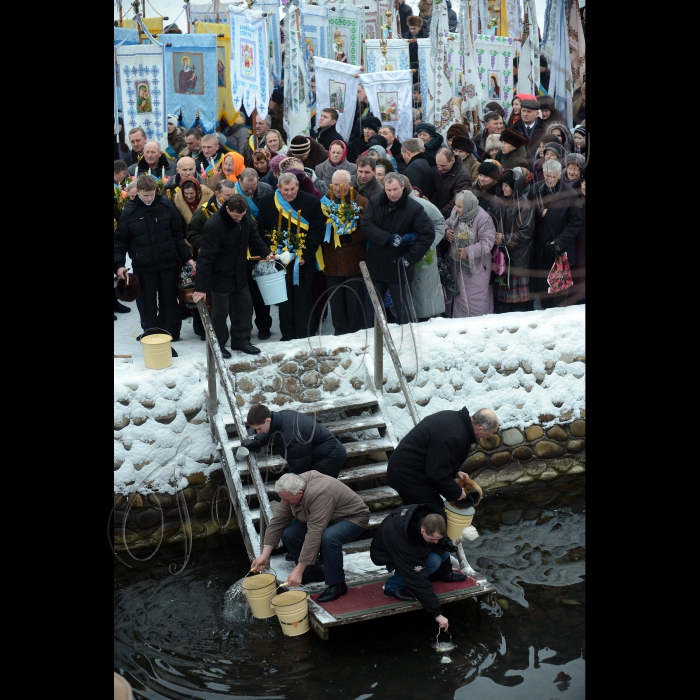 Тернопільська область. Святкування Водохреща.